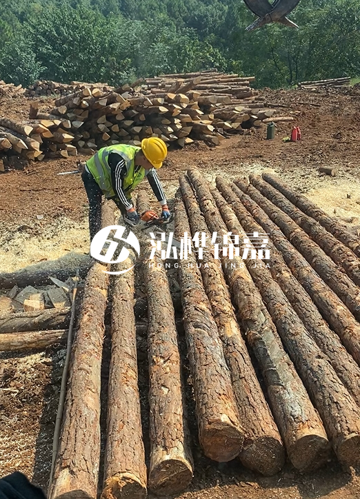 4米長松木樁防腐處理每根加多少錢？松木樁尾徑8cm的價格多少？