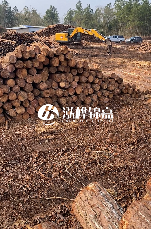 松木樁是砍下來直接送到工地嗎？發貨前需要做哪些預處理？